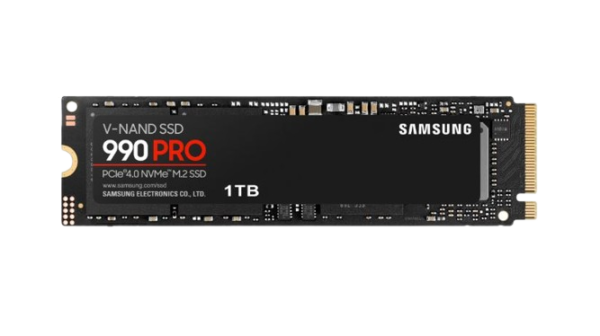 Samsung 990 Pro NVMe SSD 2TB (PCIe 4.0, 7450MB/s Read)